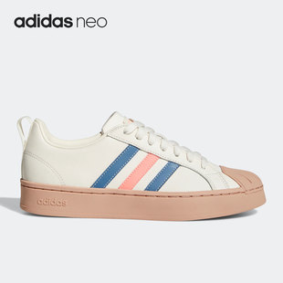 低帮板鞋 Adidas STREETCHECK女子时尚 Neo GY1914 阿迪达斯正品