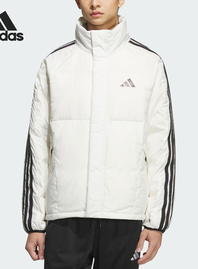 Adidas/阿迪达斯正品2025冬季款男士保暖立领羽绒服KC2489