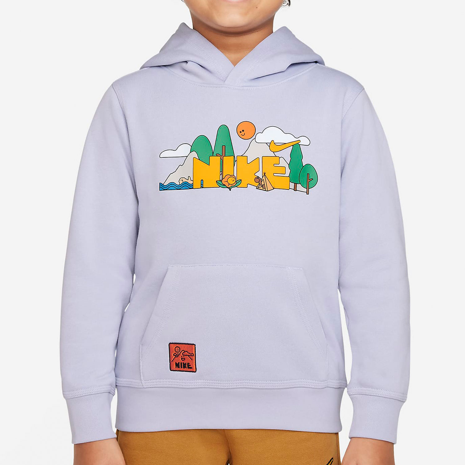 耐克休闲小童潮流透气运动套头衫