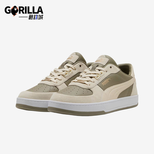 Puma/彪马正品Caven2.0牛皮日常圆头男经典低帮支撑板鞋395080-13
