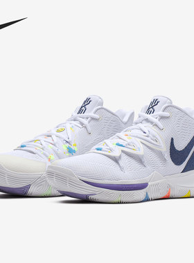 Nike/耐克官方正品Kyrie 5 欧文5 男子中帮篮球运动鞋 AO2919-101