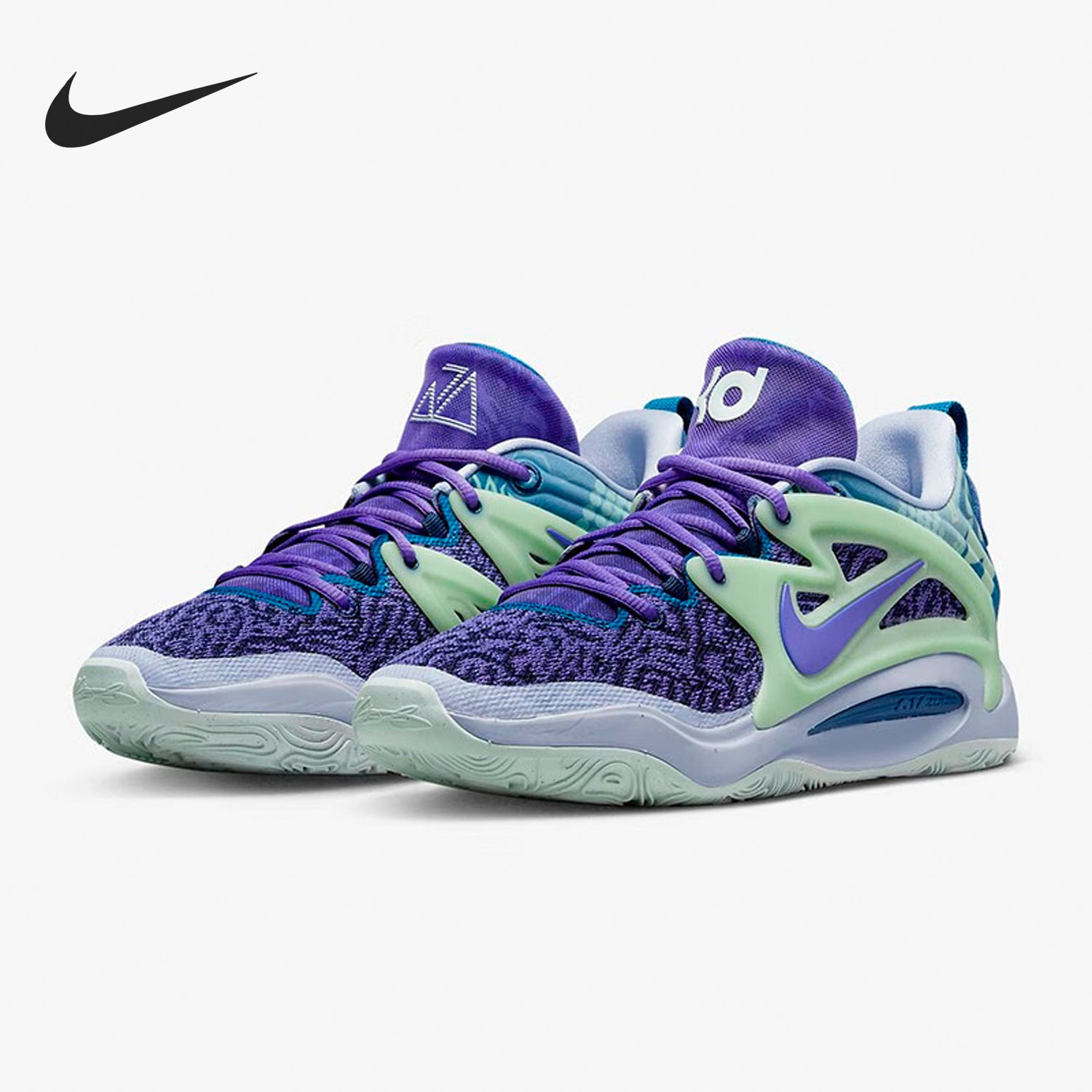 Nike/耐克官方正品KD15 EP Zoom React男士训练篮球鞋DC1975-500