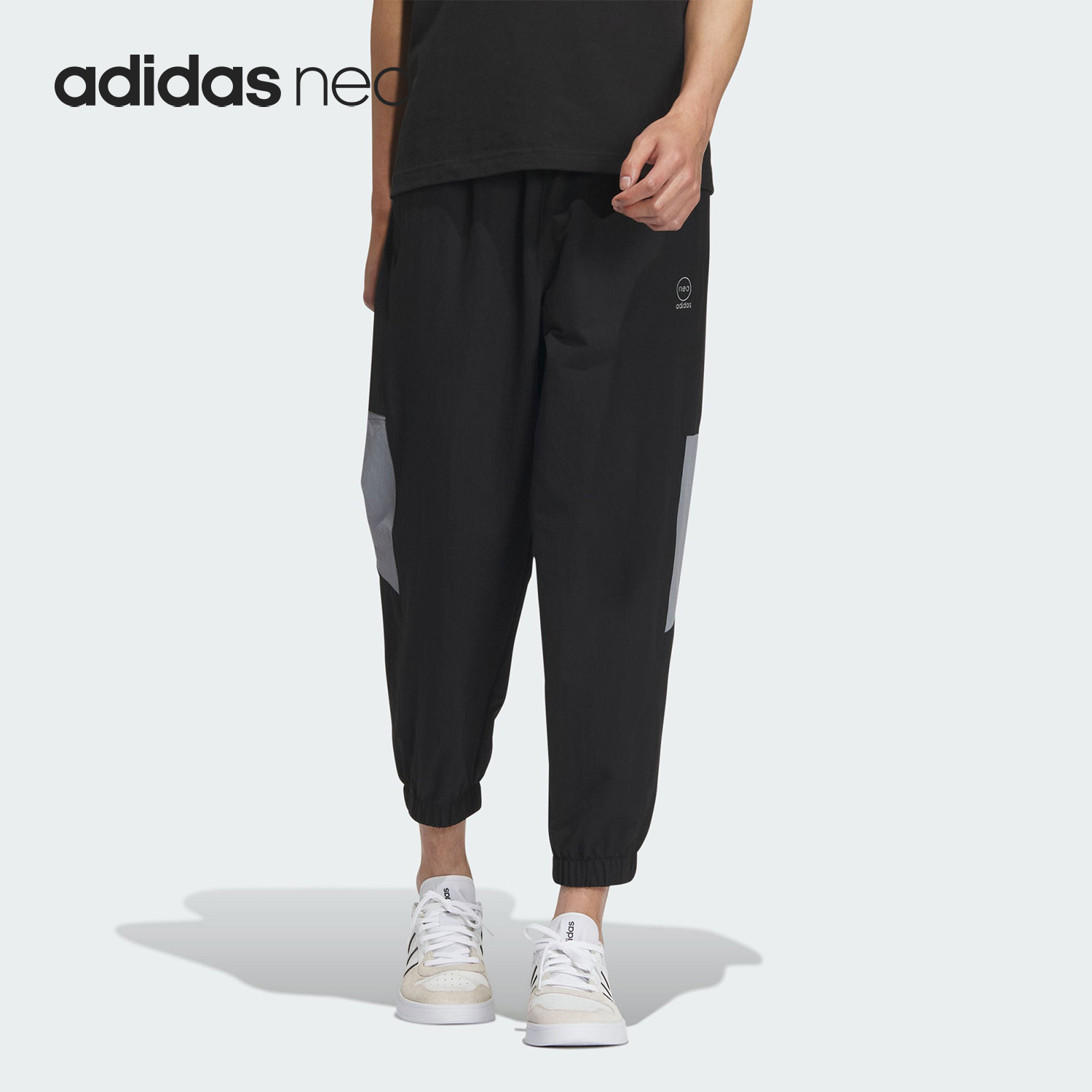 Adidas/阿迪达斯正品NEO夏季新款男子运动休闲透气长裤IP3911
