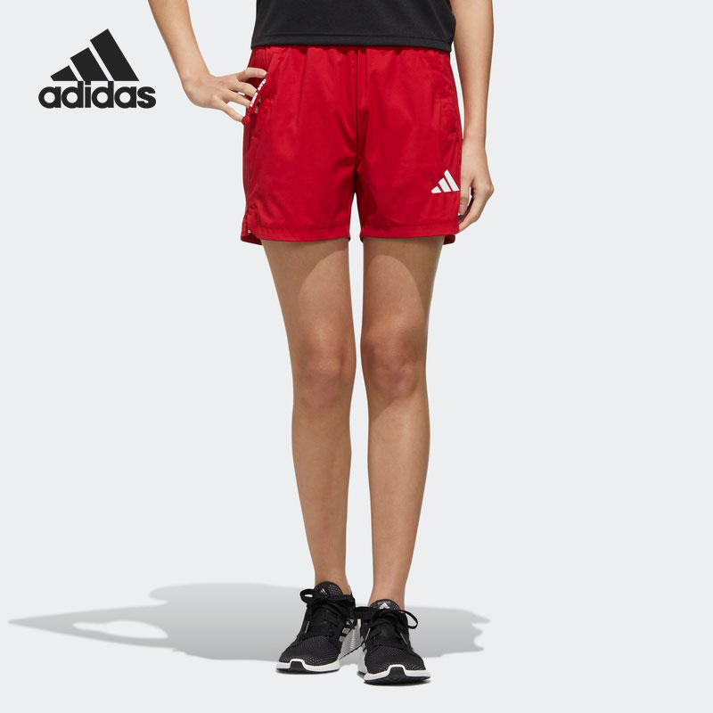 Adidas/阿迪达斯正品休闲女子时尚潮流运动跑步短裤 GK8742
