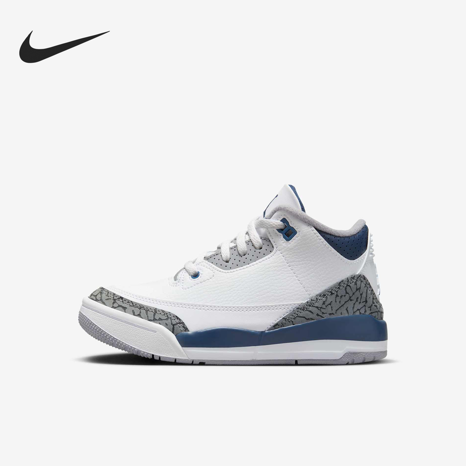 Nike/耐克正品Jordan 3 Retro小童防滑减震板鞋DM0966-140