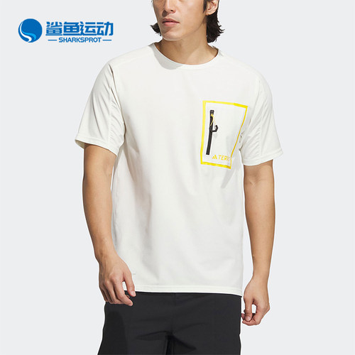 阿迪达斯男子运动T恤IC1987