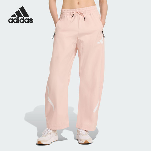 Adidas/阿迪达斯正品W Z.N.E. WV PT女士运动宽松休闲长裤KE4884