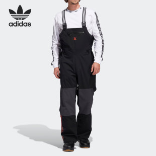 潮流背带裤 三叶草休闲男子时尚 FJ7485 阿迪达斯正品 Adidas