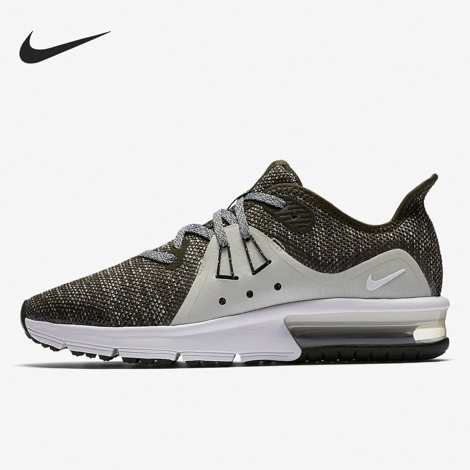 Nike/耐克正品MAX SEQUENT 3系列女子GS大童时尚跑步鞋922884-300