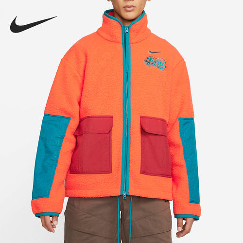 Nike耐克官方正品男子羊羔绒外套