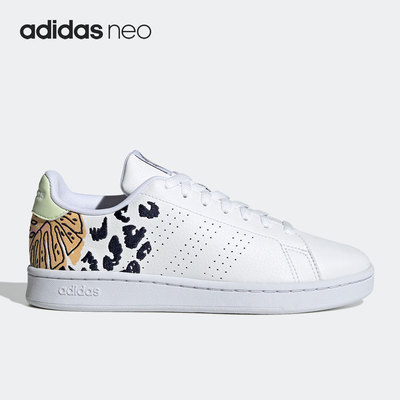 阿迪达斯男女低帮休闲板鞋