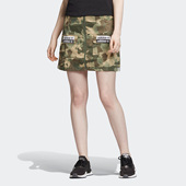 女子新款 Adidas SKIRT 三叶草 休闲运动裙子ED7456 阿迪达斯正品