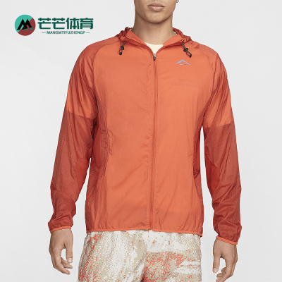耐克男士连帽运动梭织防晒外套