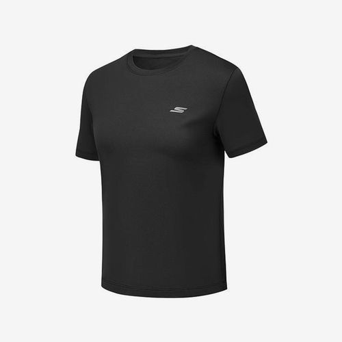 Skechers/斯凯奇正品夏季款女士针织透气简约短袖T恤衫P225W223