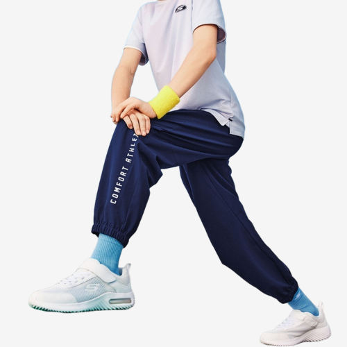 Skechers斯凯奇正品舒适精选系列儿童束脚运动裤P225K087-007D