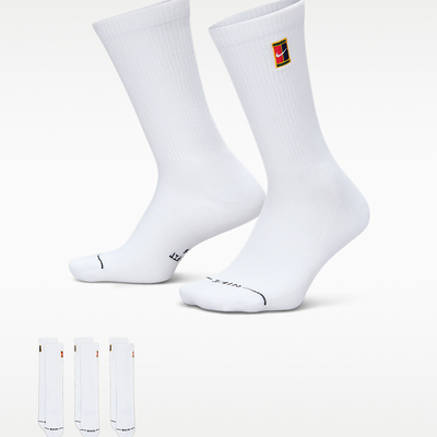 Nike/耐克正品Everyday Elevated男女经典中筒袜三双装IH8633-901