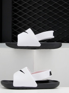 Nike/耐克正品KAWA SLIDE TD小童透气休闲运动拖鞋BV1094-100