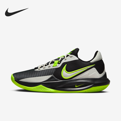 Nike/耐克正品PRECISION VI男士减震低帮篮球鞋DD9535-009