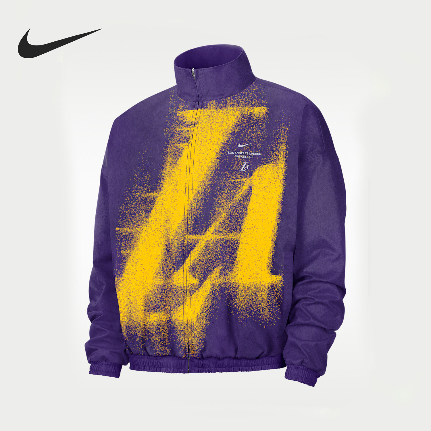 Nike/耐克官方正品NBA 男士拉链休闲透气梭织篮球夹克II6066-504