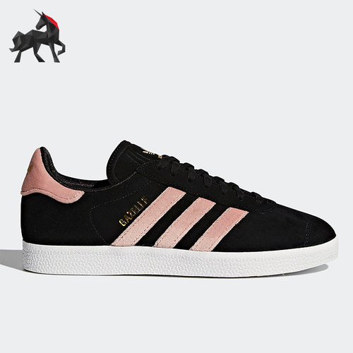 Adidas/阿迪达斯正品三叶草女士包裹性耐磨低帮板鞋DB0164