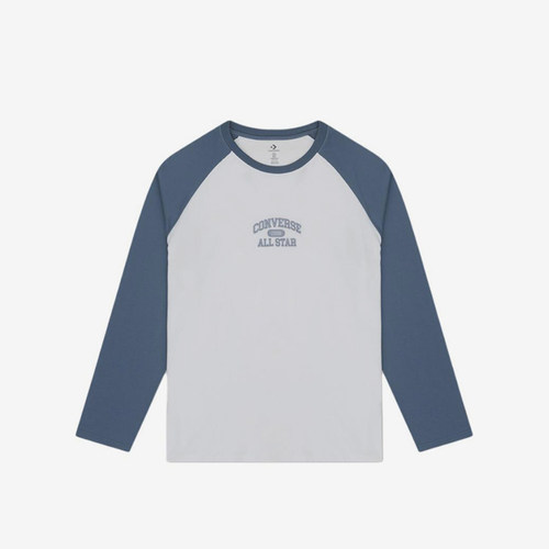 Converse/匡威正品2025新款男子运动休闲圆领长袖T恤10028006-A02