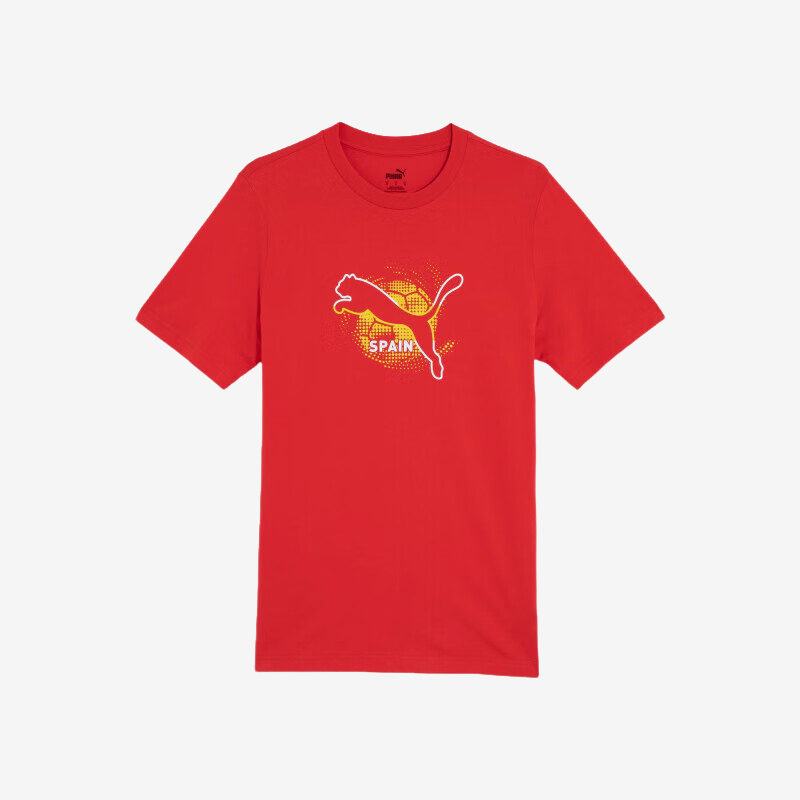 彪马男士运动透气休闲短袖