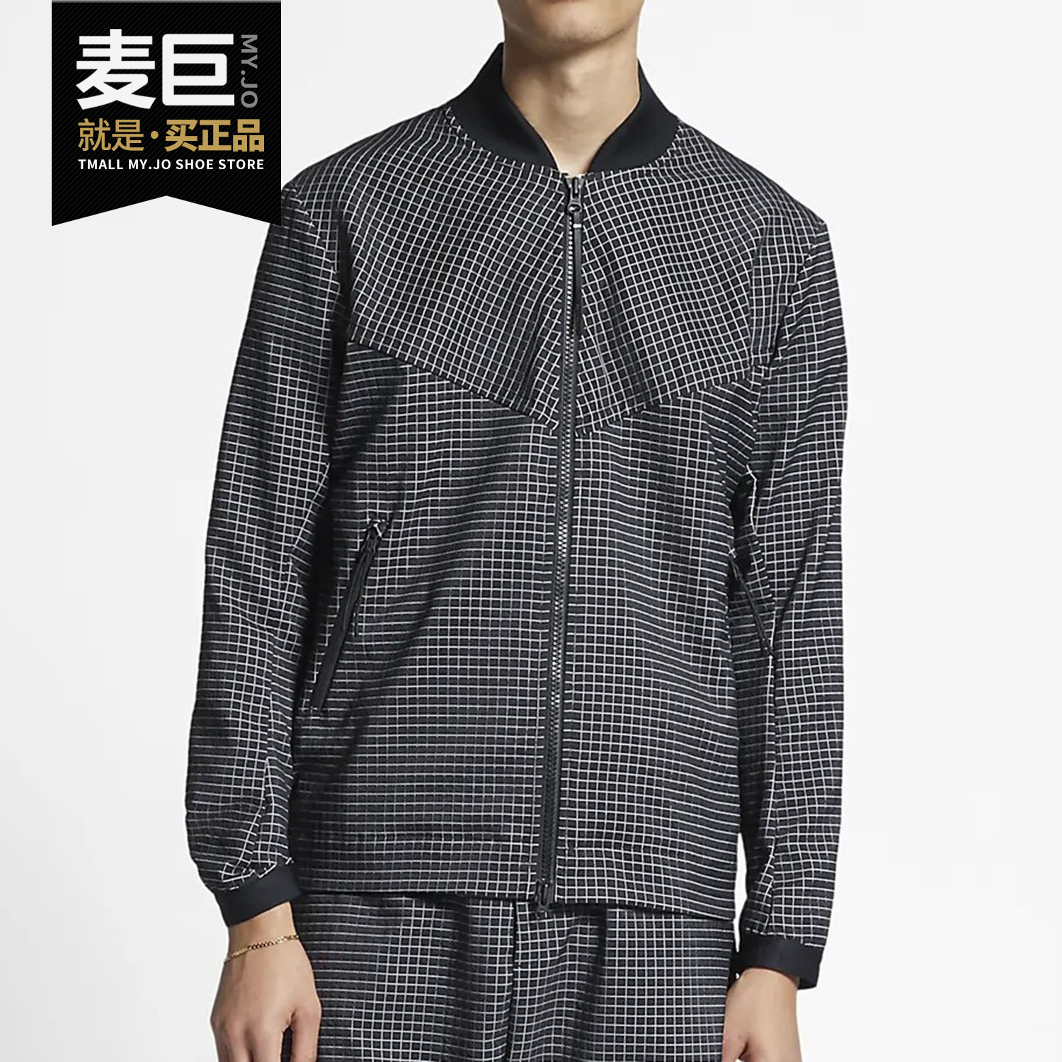 nike耐克正品男装休闲棒球服