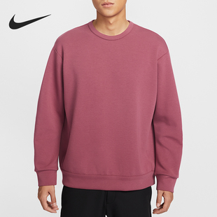 运动圆领套头复古简约针织卫衣HQ6965 春秋男士 658 耐克正品 Nike