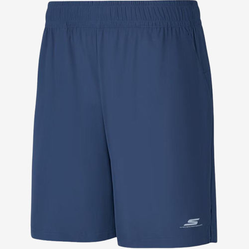 Skechers斯凯奇正品基础运动系列男柔软系带短裤P225M161-0079