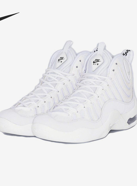 Nike/耐克正品Air Bakin男士耐磨高帮气垫运动篮球鞋DX3292-100