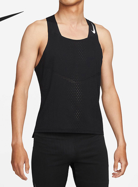 Nike/耐克正品新款男子跑步健身训练圆领背心无袖T恤 DM4625-010