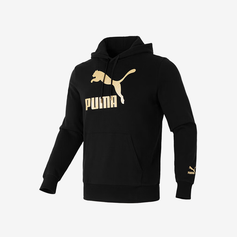 Puma/彪马官方正品春季男女logo印花休闲运动长袖卫衣625822-01