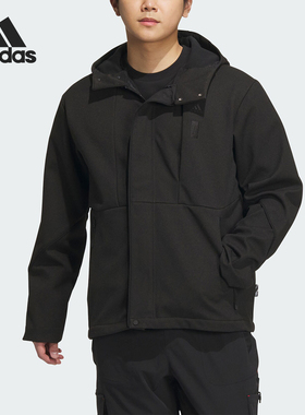 Adidas/阿迪达斯官方正品新款男子梭织连帽运动夹克外套IP4932