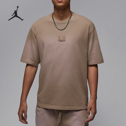 Nike/耐克官方正品JORDAN男士透气运动宽松休闲水洗T恤FZ1915-257