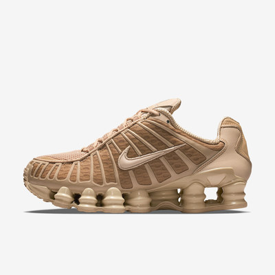 Nike耐克正品Shox TL女透气减震网眼系带支撑跑步鞋AR3566-203