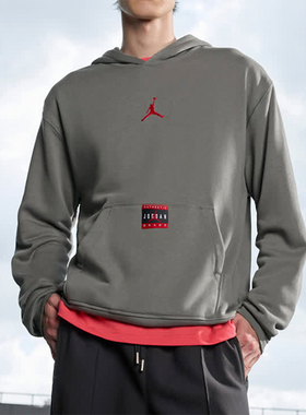 Nike/耐克正品JORDAN男士连帽加绒宽松套头卫衣HV5046-029