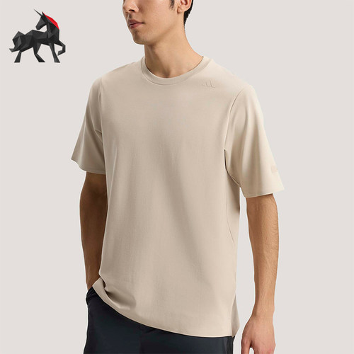 Adidas/阿迪达斯正品COTTON T-SHIRT男士轻盈圆领短袖T恤KG0824