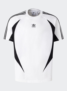 Adidas/阿迪达斯正品三叶草男士宽松透气休闲短袖T恤JM7284