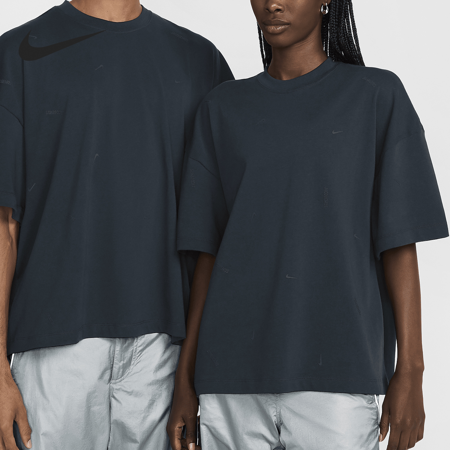 Nike/耐克正品x Jacquemus男女同款圆领短袖T恤HF7112-475