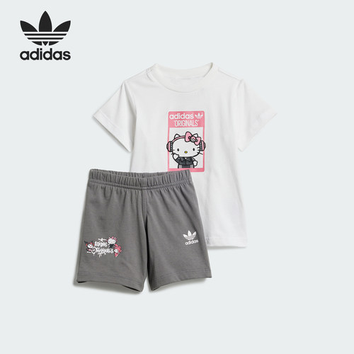 阿迪达斯婴童运动套装