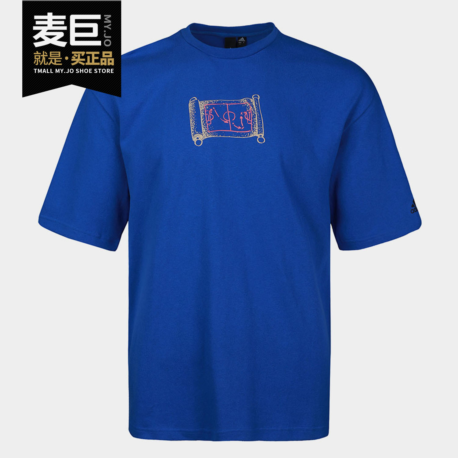 阿迪达斯正品男子休闲T恤