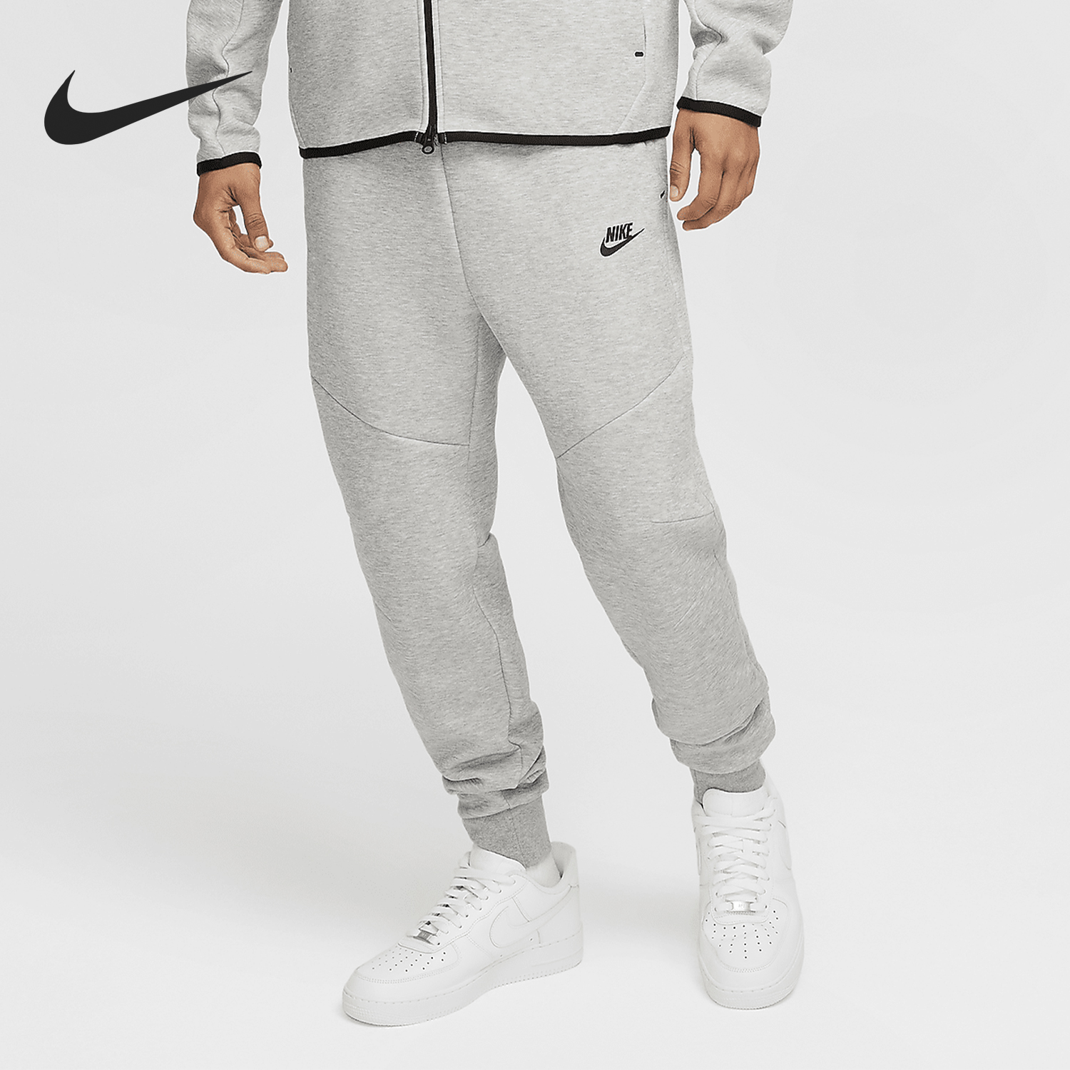 Nike/耐克正品Tech Fleece男士针织户外耐穿束脚运动裤HV0959-063