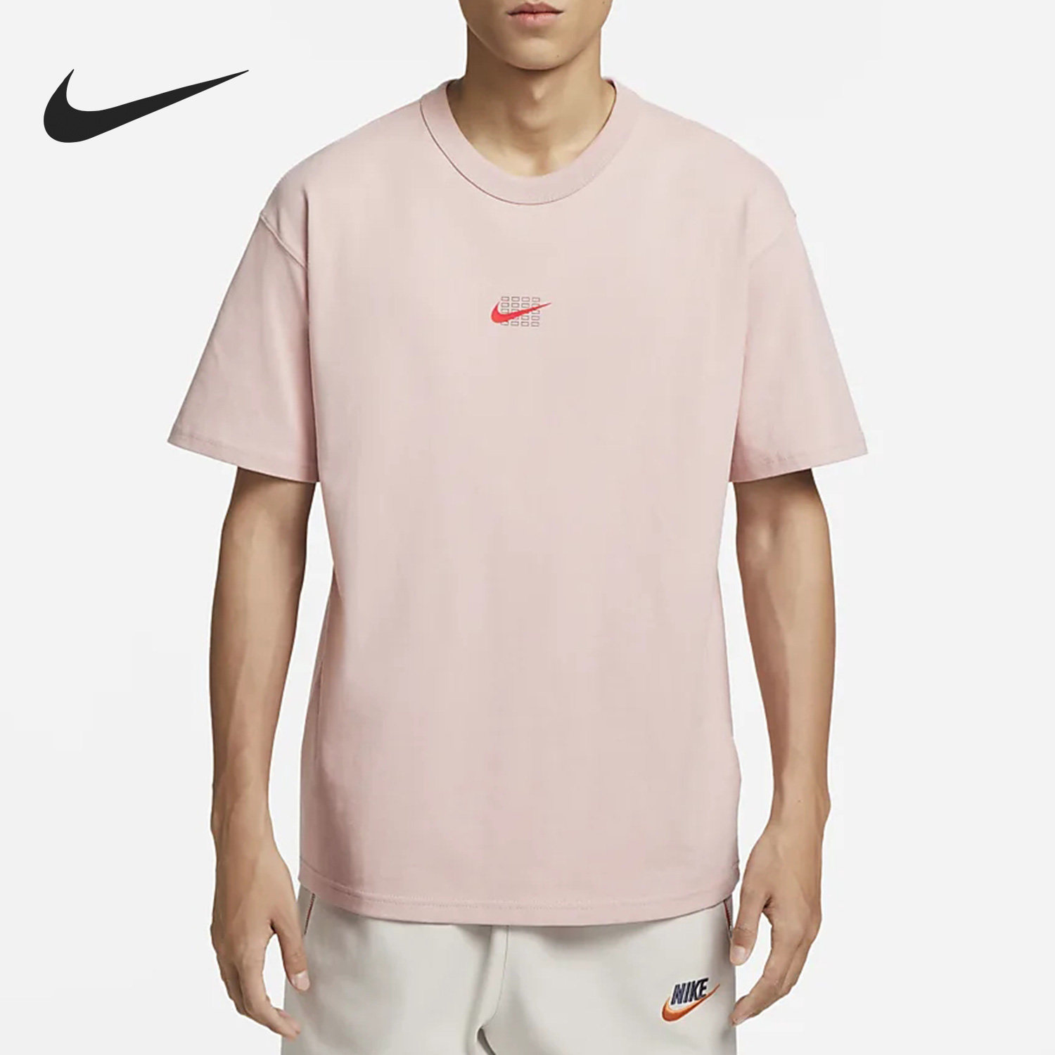 Nike/耐克官方正品夏新款宽松针织休闲男子运动短袖FJ7725-601,运动服/休闲服装,运动T恤,淘宝优惠券,粉丝福利购,淘宝优惠卷