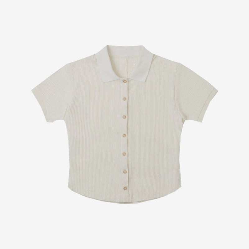 Converse/匡威正品新款女士时尚透气修身短袖POLO衫10027237-A01