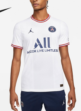 Nike/耐克正品JORDAN男士透气圆领运动足球短袖DH7467-101