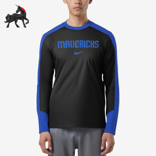 Nike/耐克正品男女同款时尚字母休闲运动长袖T恤FV1635-480
