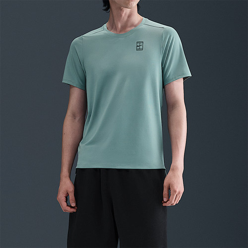 Nike/耐克Advantage Dri-FIT男透气网球运动短袖T恤FZ6911-017