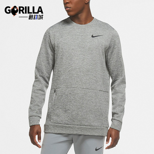 加绒圆领宽松休闲透气运动卫衣CU7272 Nike 男士 新款 063 耐克正品