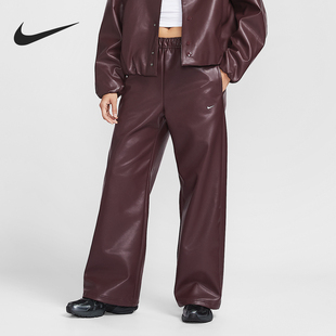 款 2026春季 耐克官方正品 652 印花长裤 IQ4940 女士松紧腰长裤 Nike