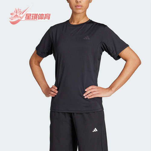 Adidas/阿迪达斯正品夏季女士凉感宽松经典健身运动短袖T恤KB5676